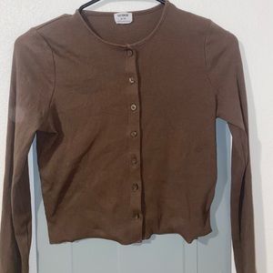 Cotton on brown long sleeve